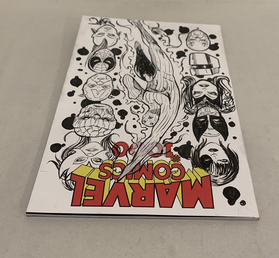 MARVEL COMICS #1000 (2019) Sketch Variant Cover Comic W Original Dave Castr Art