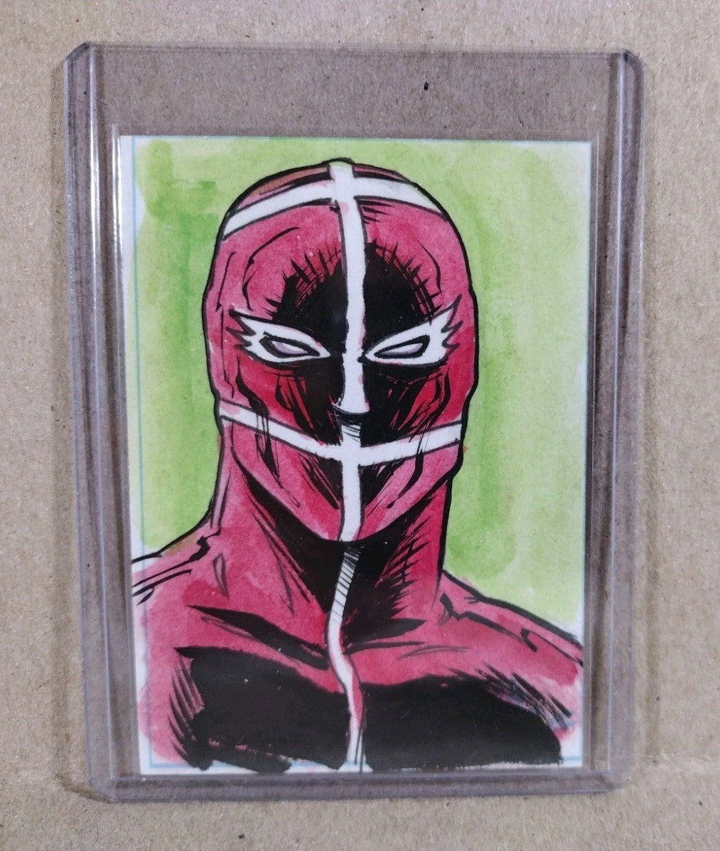 Dave Castr Crusin (2025) OAC Sketch Card W Original Human Fly Art 