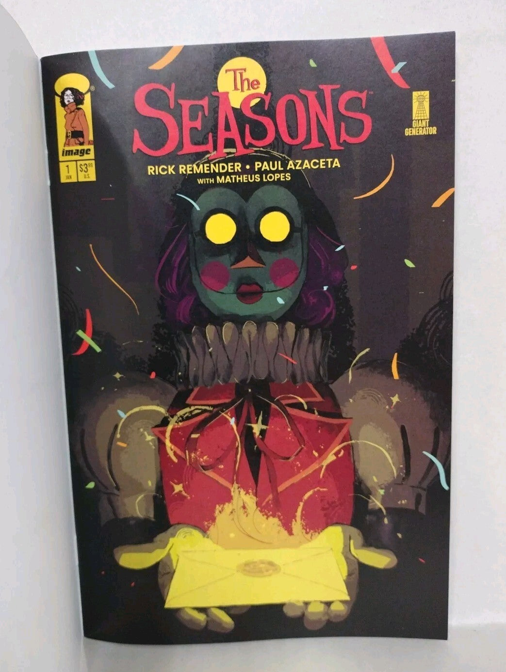 Season #1 (2025) Rick Remender Image Comic Sketch Variant W Original DCastr Art