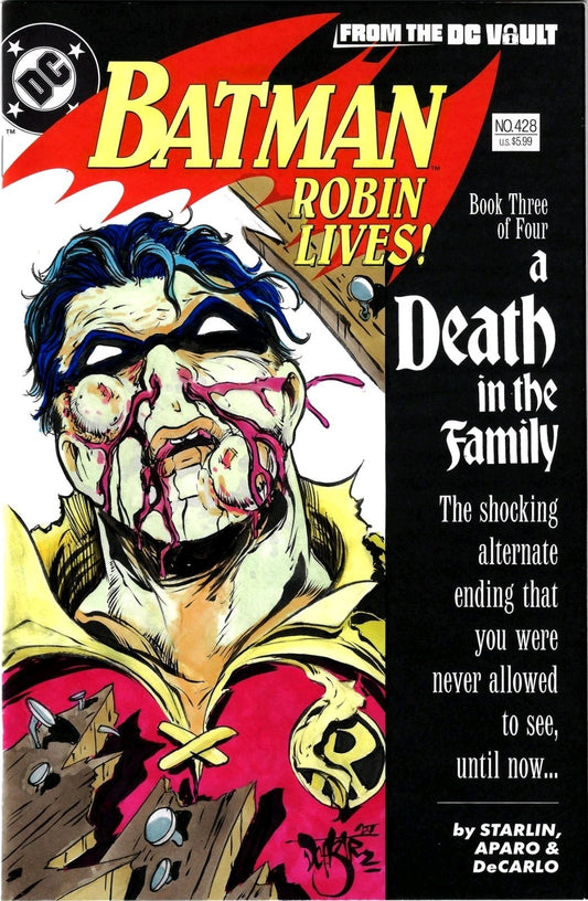 Batman 428 Facsimile Ed 2024 DC Comic Sketch Cover Variant W Original DCastr Art