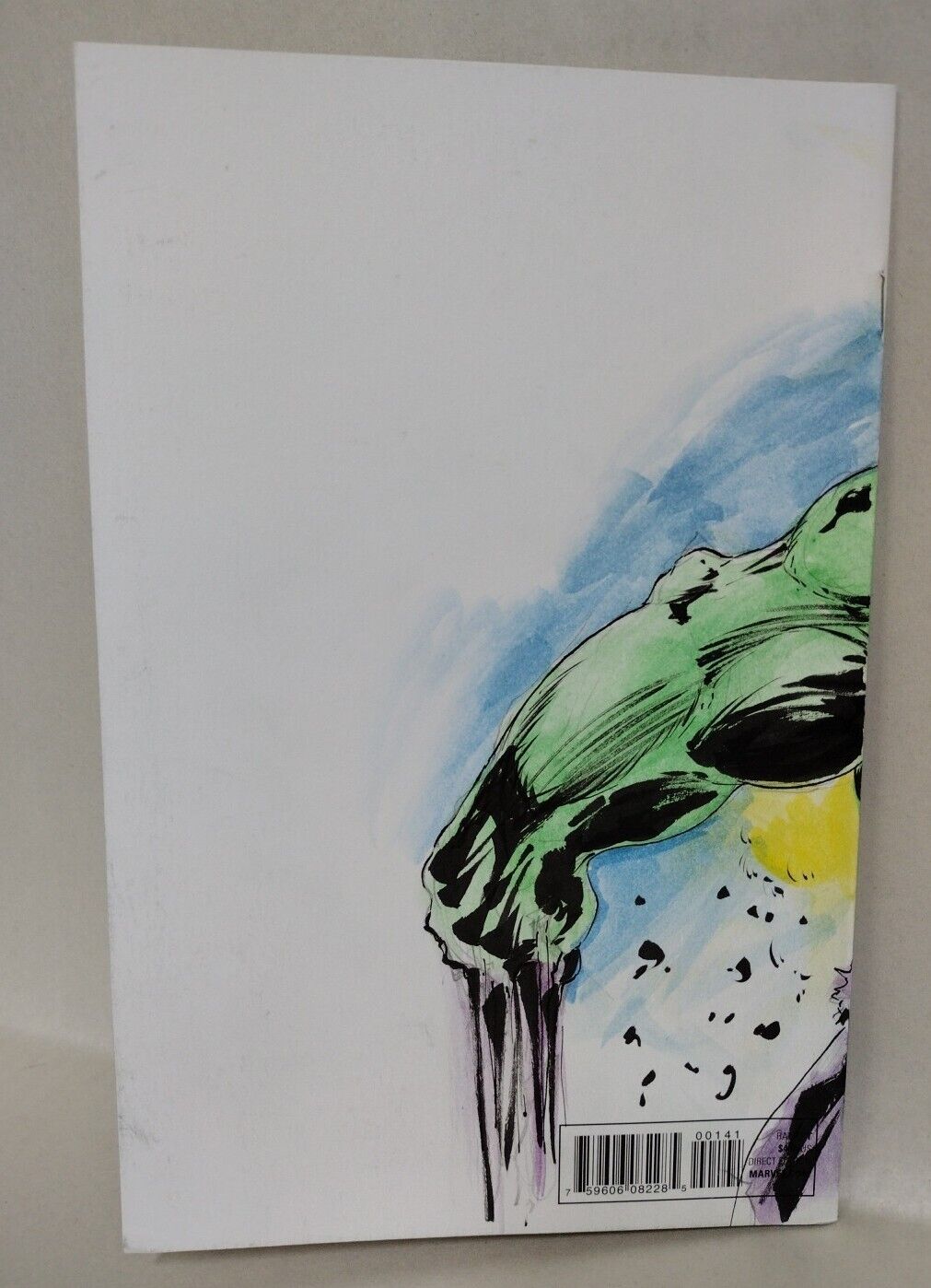 Planet Hulk 1 (2015) Marvel Sketch Cover Variant Comic W Original Dave Castr Art