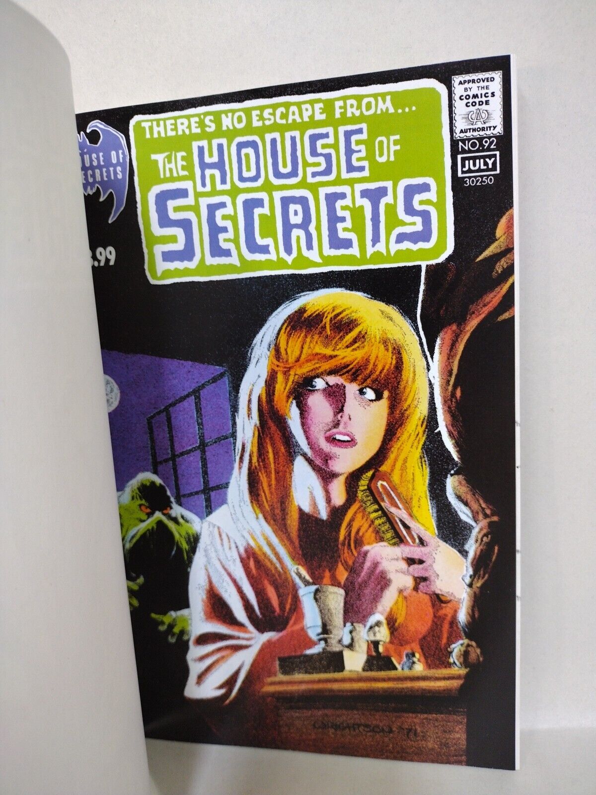 House Of Secrets 92 Facsimile (2024) DC Comic Sketch Cover W Original DCastr Art