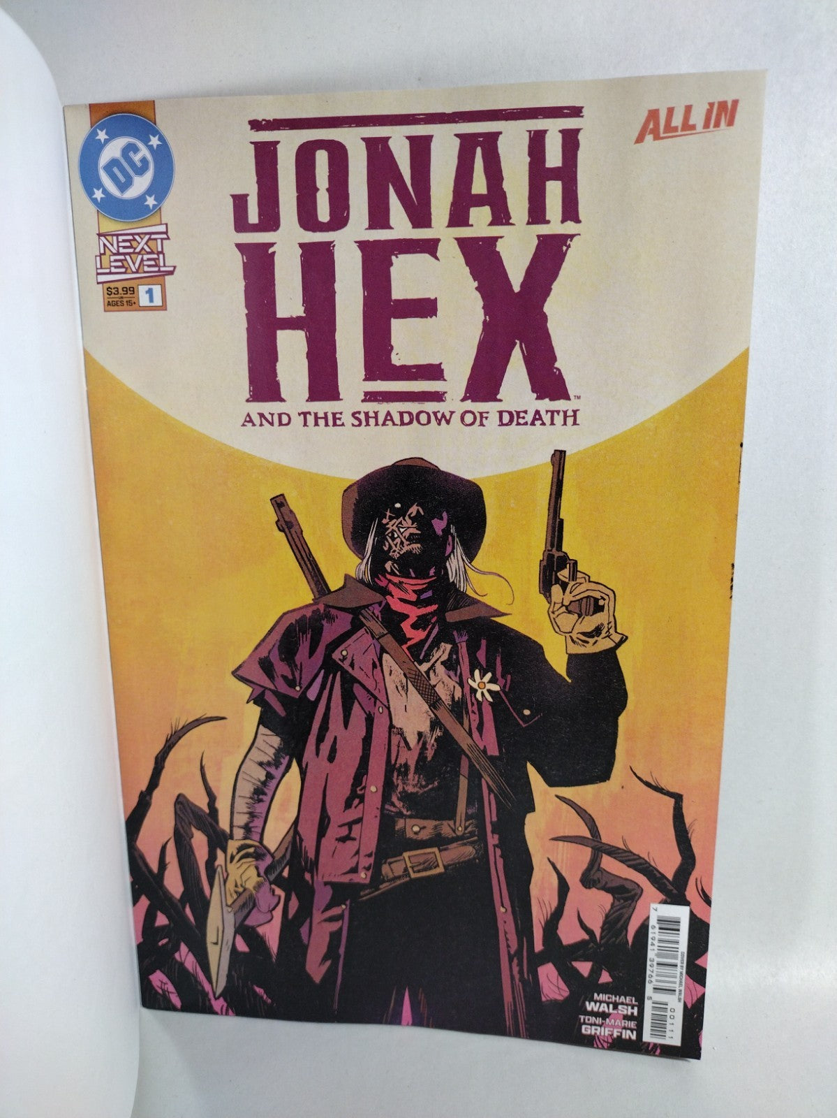 Jonah Hex Shadow of Death #1 (2026) DC Comic Sketch Cover W Original DCastr Art