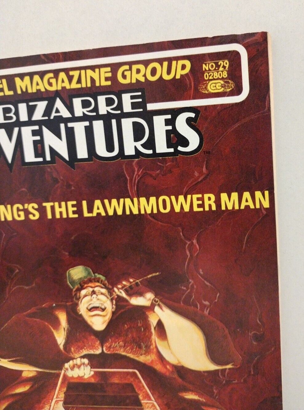 Bizarre Adventures #29 (1981) Marvel Comic Magazine Stephen King Lawnmower Man