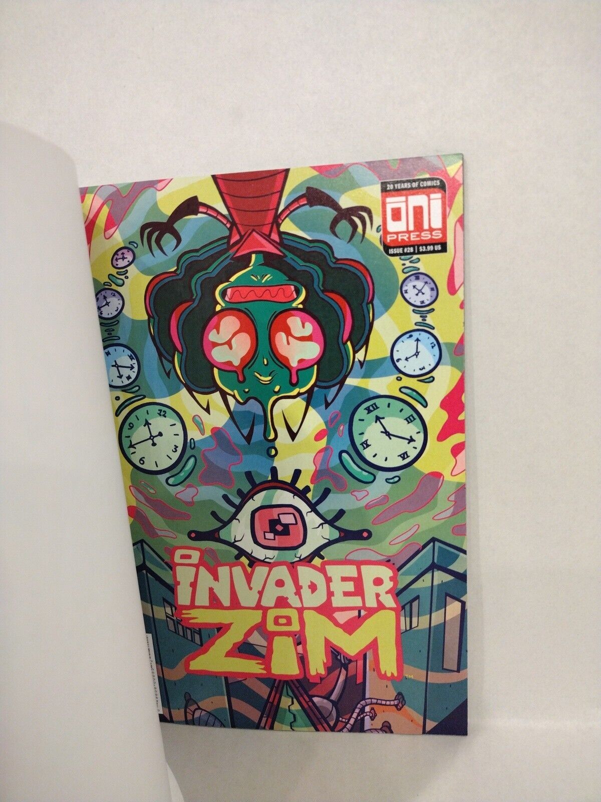 Invader Zim 28 (2018) Oni Blank Sketch Comic ECCC Variant W Original DCastr Art