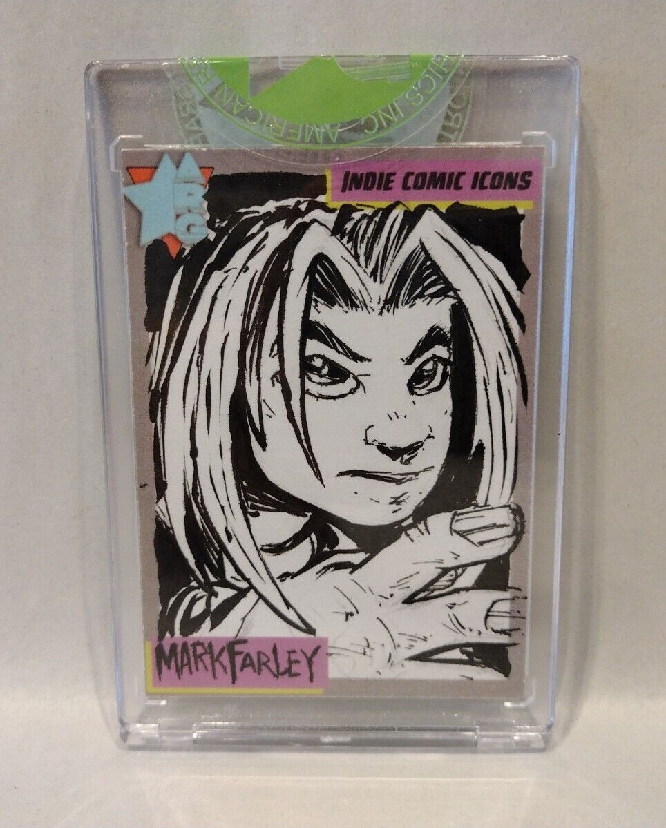 Indie Comic Icons Sketch Card w Original Creed Art DCastr (2023) ARG Sealed