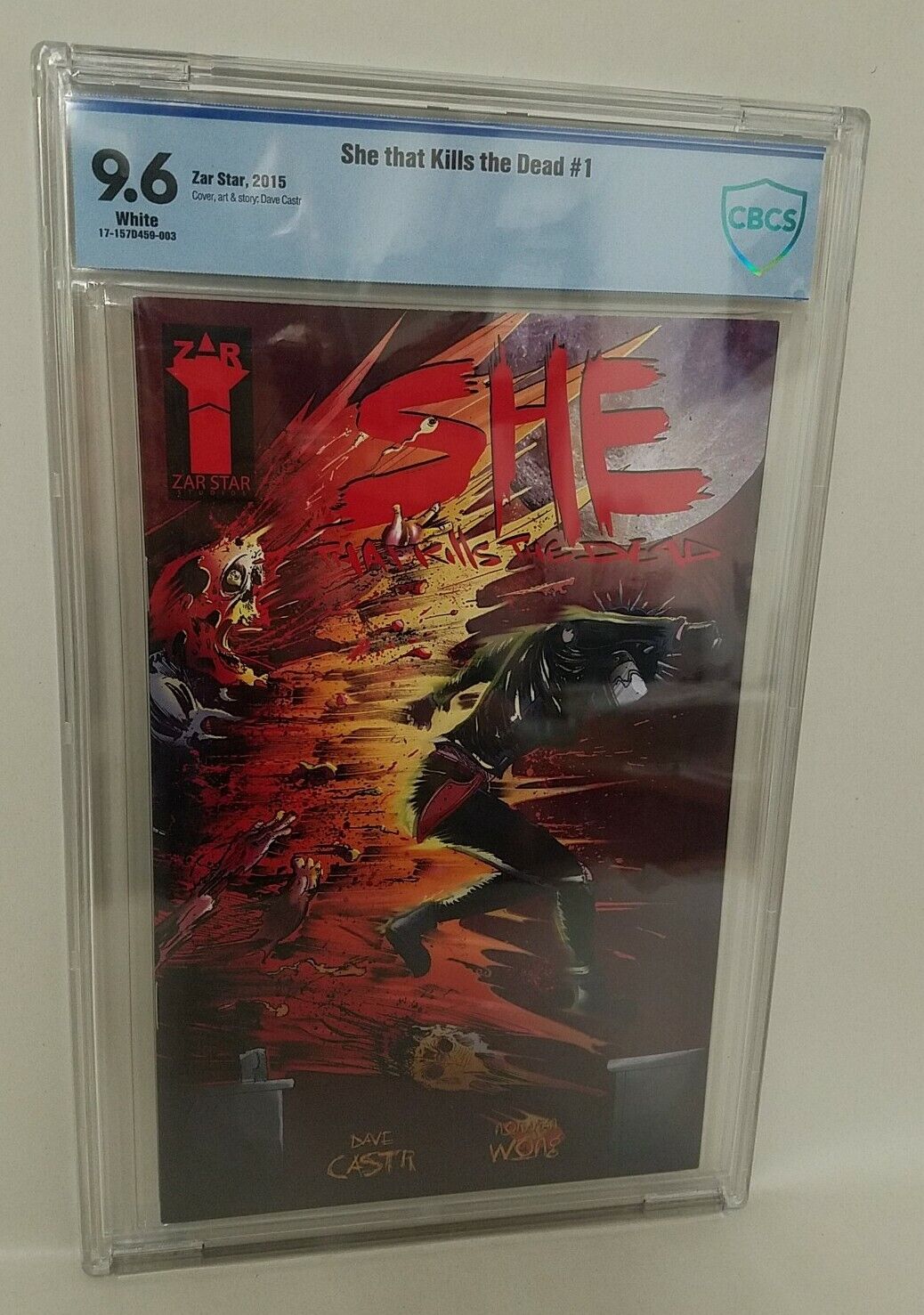 She That Kills The Dead #1 (2015) CBCS 9.6 Comic Dave Castr Zarstar Horror