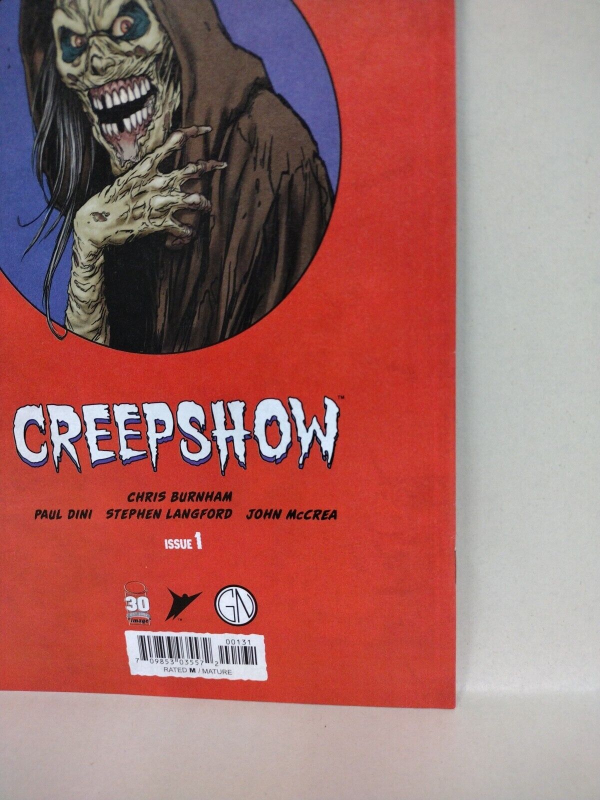 Creepshow 1 (2022) Image Comic Lot Cover A B 1:10 Ratio Variant Chris Burnham NM