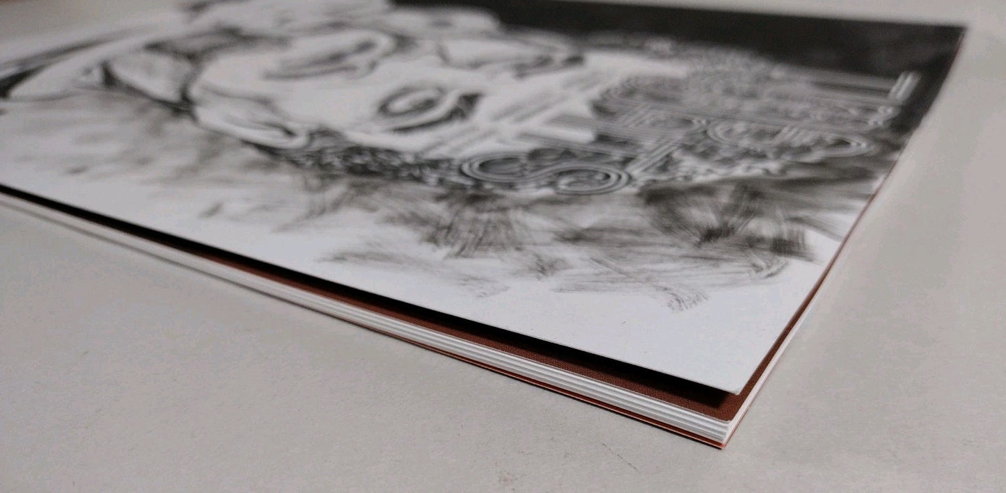 Time Waits #1 (2024) DSTLRY Sketch Cover Comic W Orignal Dave Castr Art ARG COA