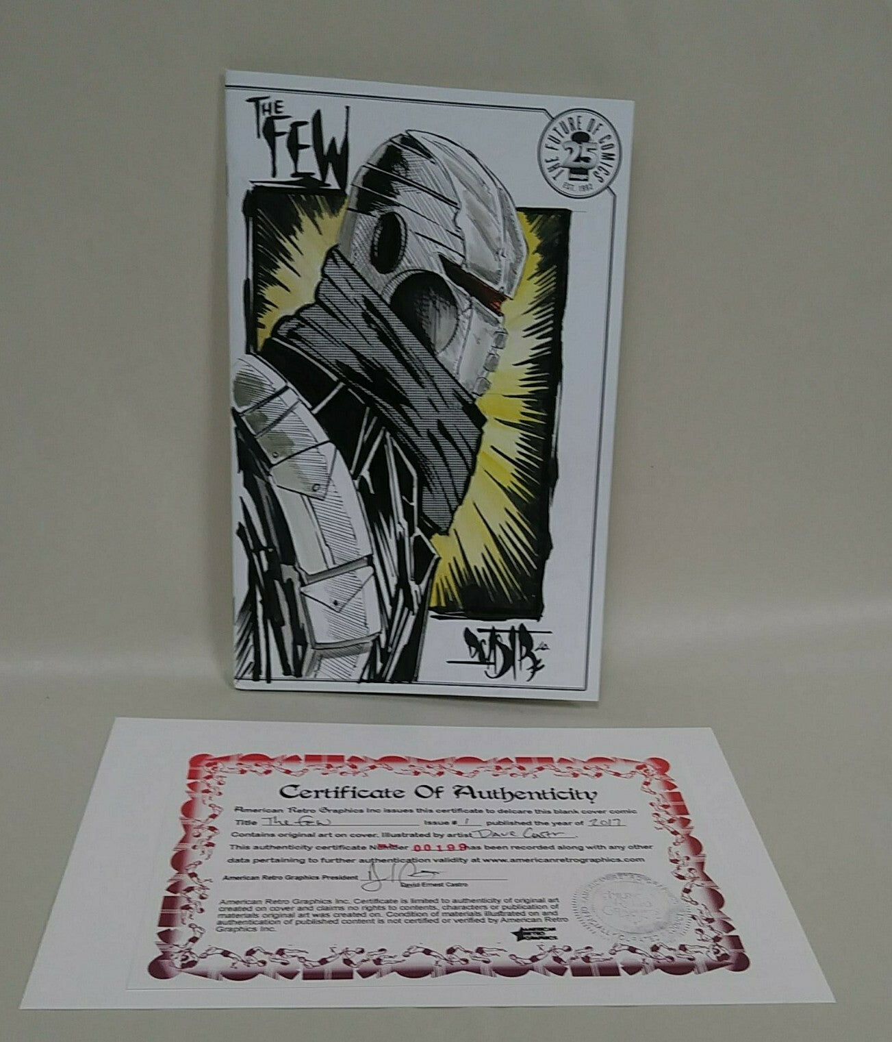 The Few #1  (2017) Image Sketch Cover Variant Comic W Original DCastr Art