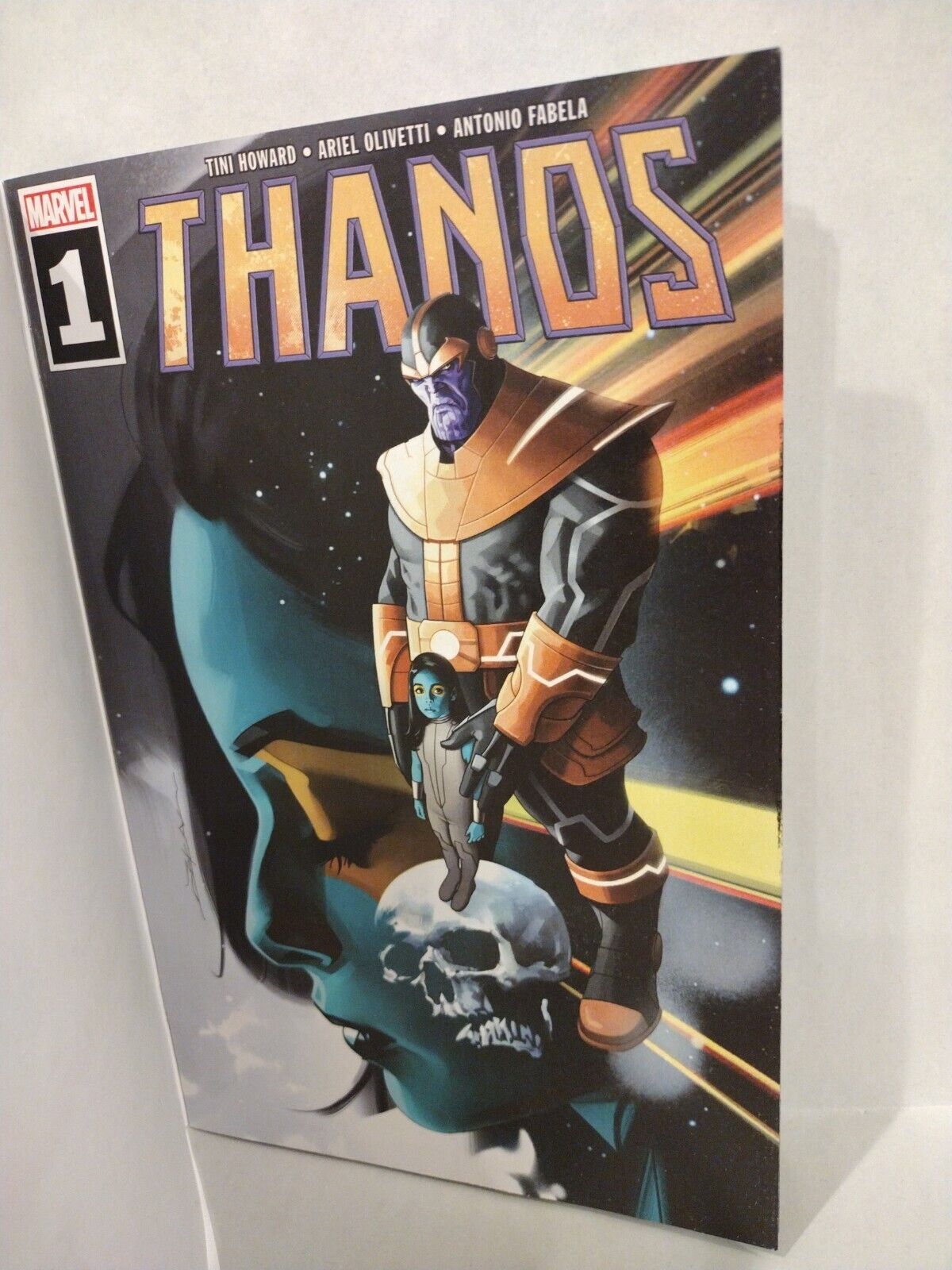 Thanos #1 (2019) Marvel Blank Sketch Cover Comic W Original Mephisto Art DCastr