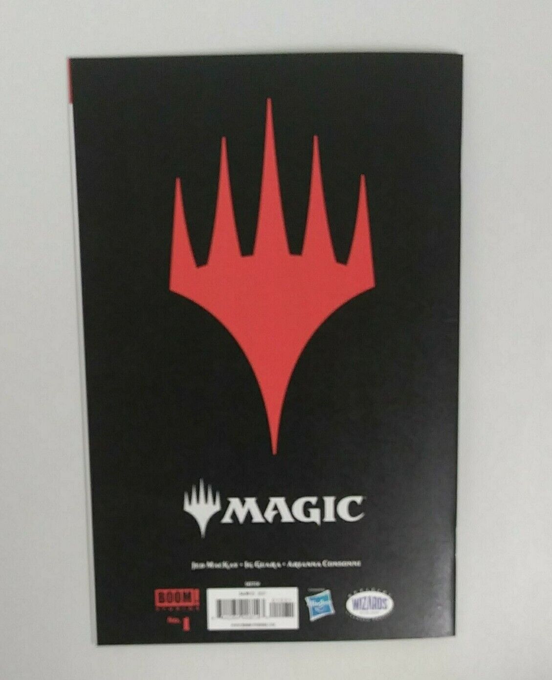 Magic #1 (2021) Blank Cover Variant Comic W Original DCastr Art ARG COA 158 MTG