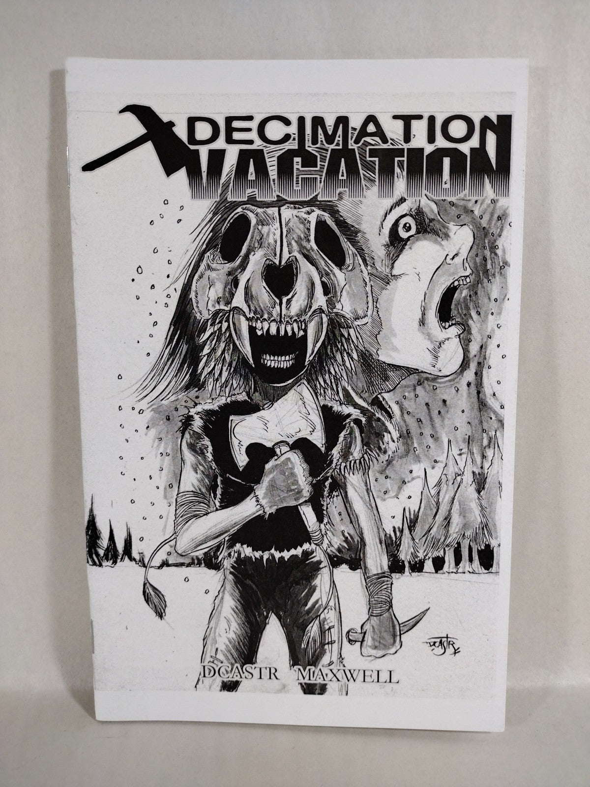 Decimation Vacation (2015) Dave Castr Andrew Maxwell Horror Comic Zine