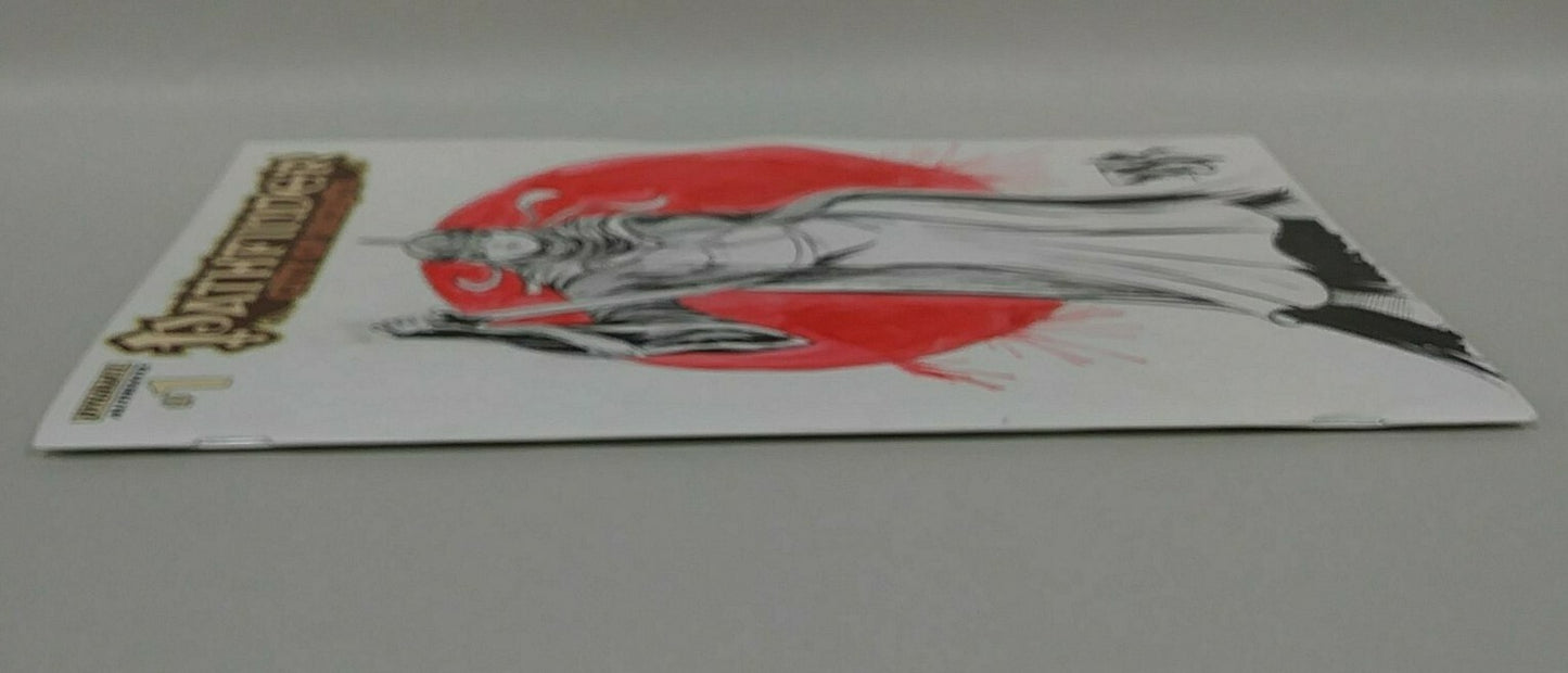 Pathfinder City of Secrets 1 Dynamic Sketch Cover Comic W Original DCastr Art