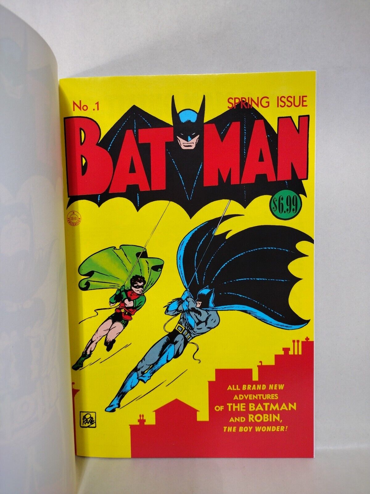 Batman #1 Facsimile Ed (2023) DC Comic Sketch Cover W Original Dave Castr Art