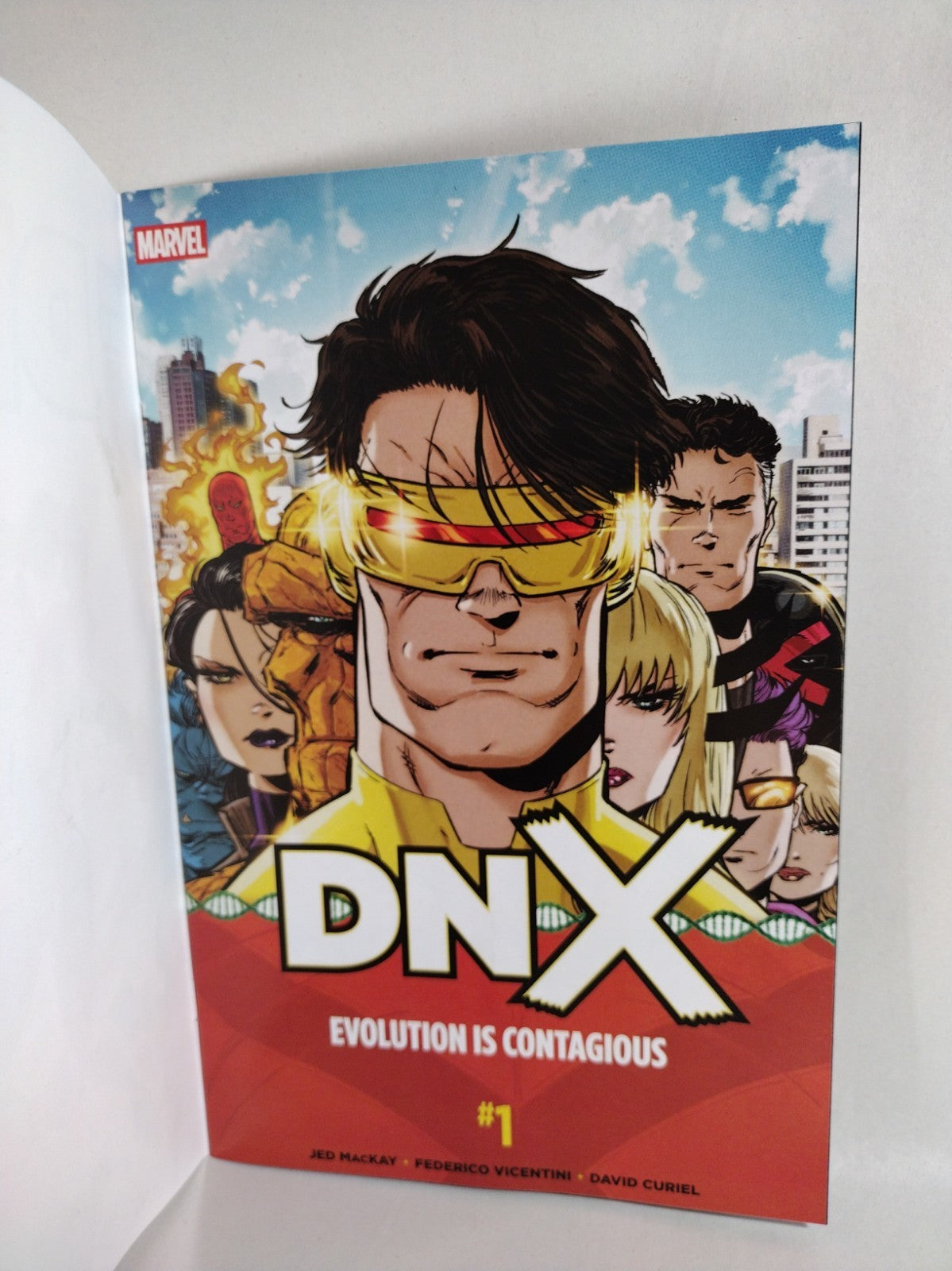 DNX #1 (2026) Marvel Comic Sketch Cover Variant W Original Timebomb DCastr Art