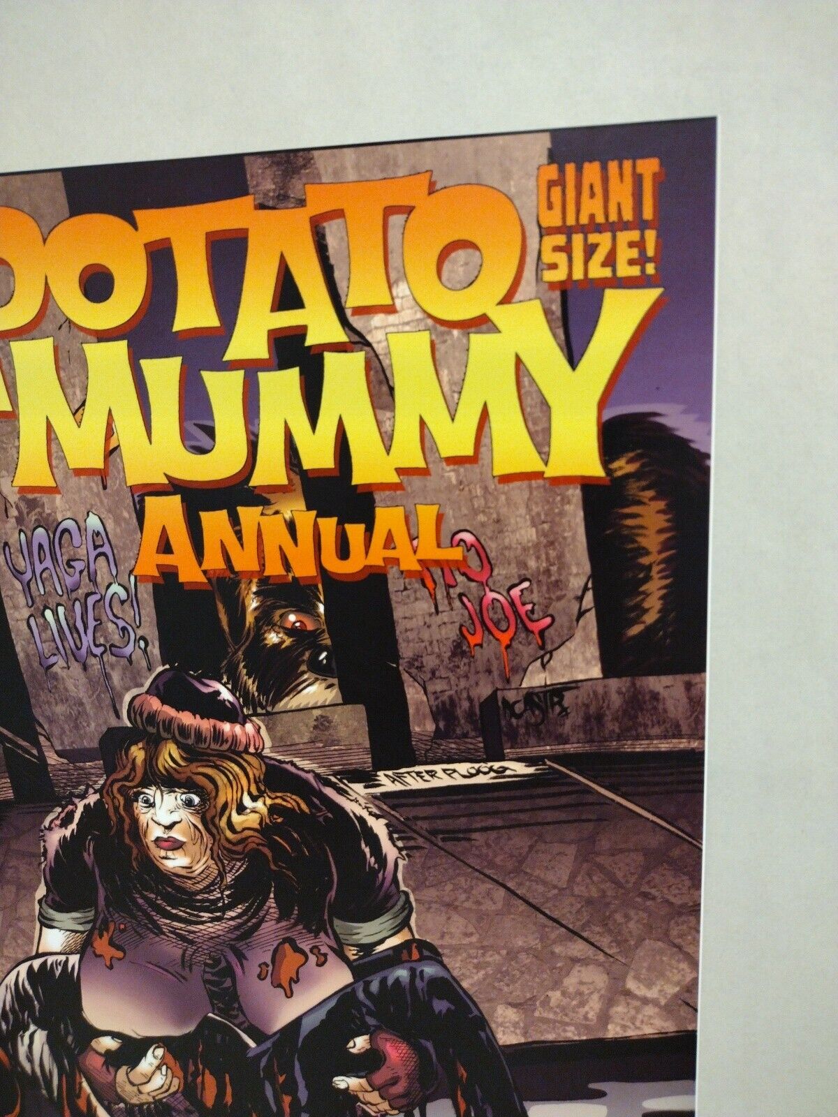 Potato Mummy Annual 11X17" Poster Print Signed & #'d LTD 50 by Dave Castr