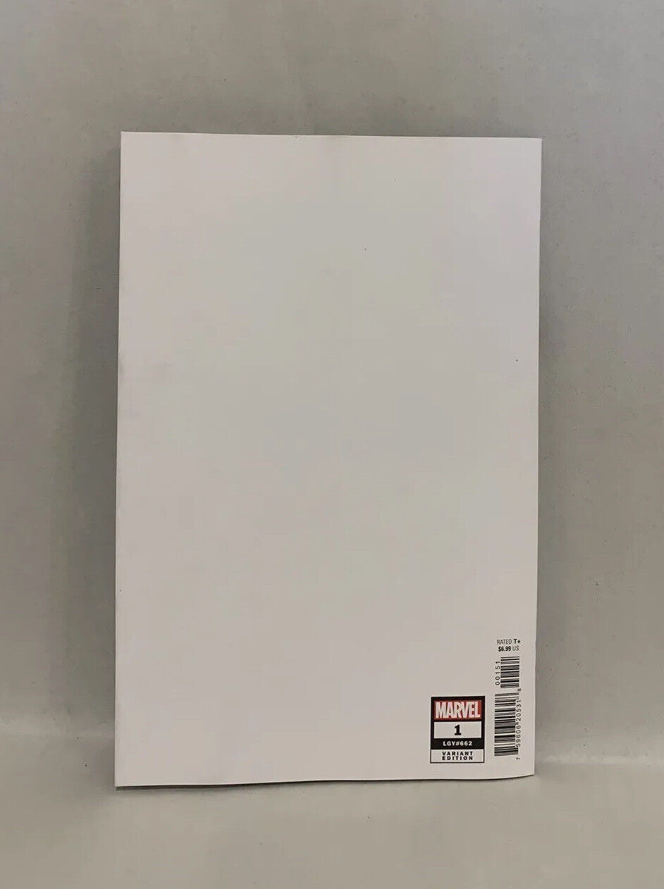 Daredevil #1 Blank Sketch Variant Cover Comic 2023 W Original Art Dave Castr