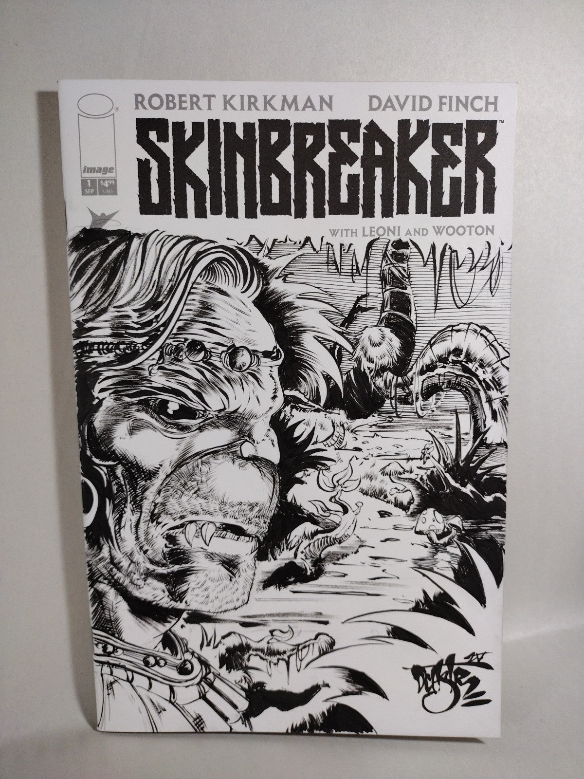 Skinbreaker #1 (2025) Image Sketch Variant Cover Comic W Original DCastr Art