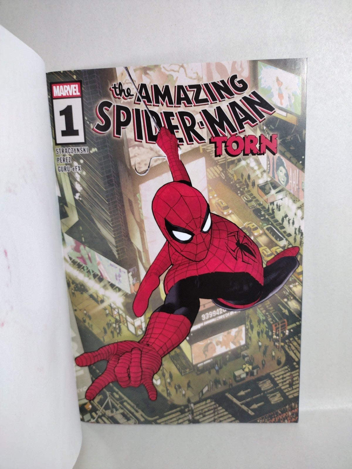 Amazing Spider-Man Torn #1 Marvel Sketch Variant Cover W Original Dave Castr Art