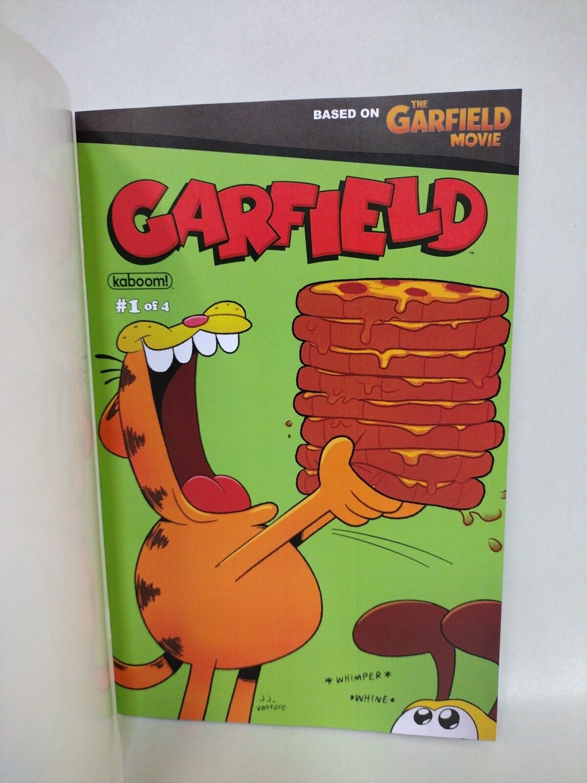 Garfield #1 (2024) Boom Sketch Variant Comic W Original Dave Castr Art