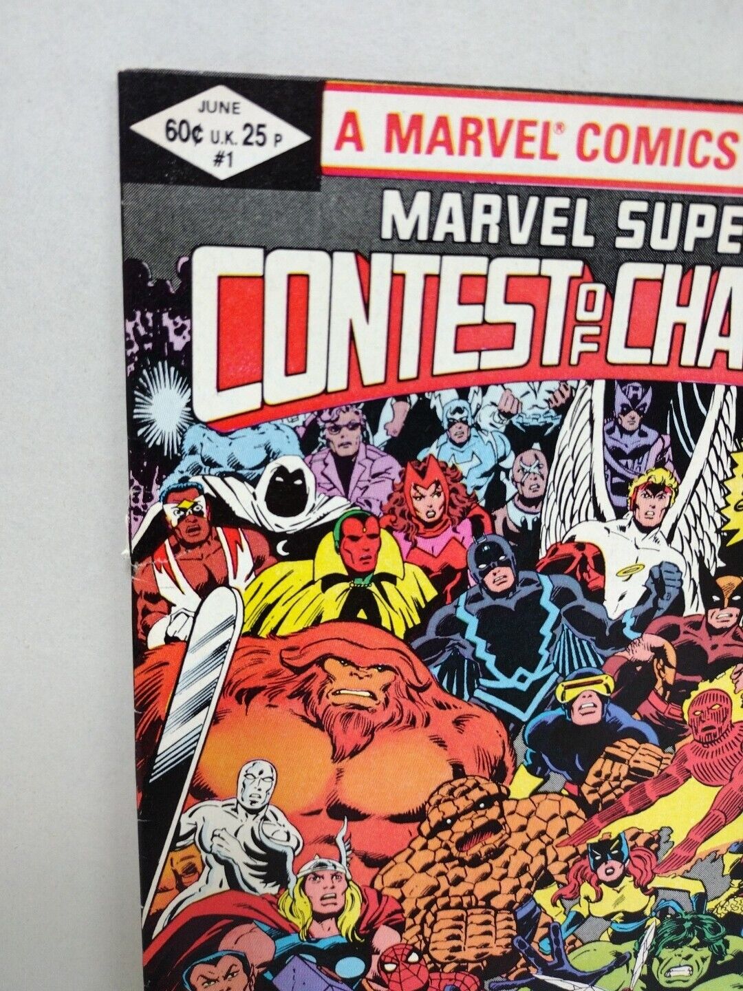 Contest Of Champions #1 2 3 (1982) Marvel Super Hero Comic Complete Lot Set