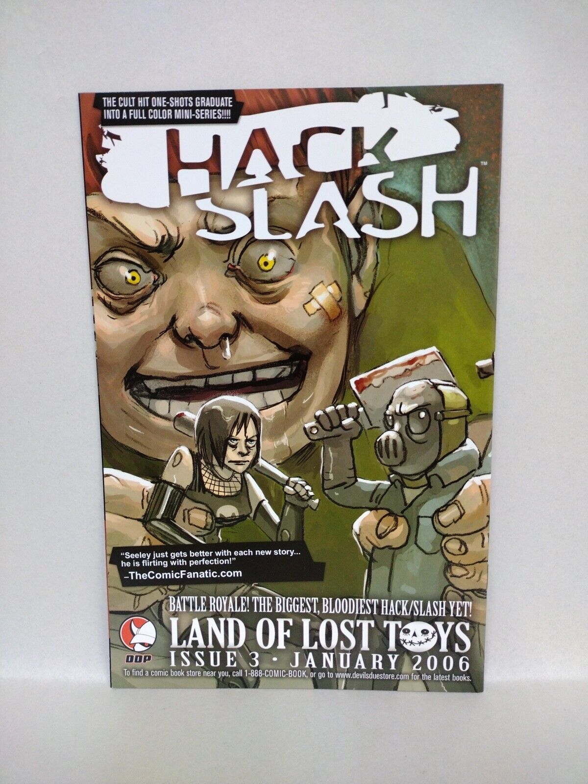 Hack Slash (2006) Complete DDP Land Of Lost Toys Comic Lot Set #1 2 3 VF-NM