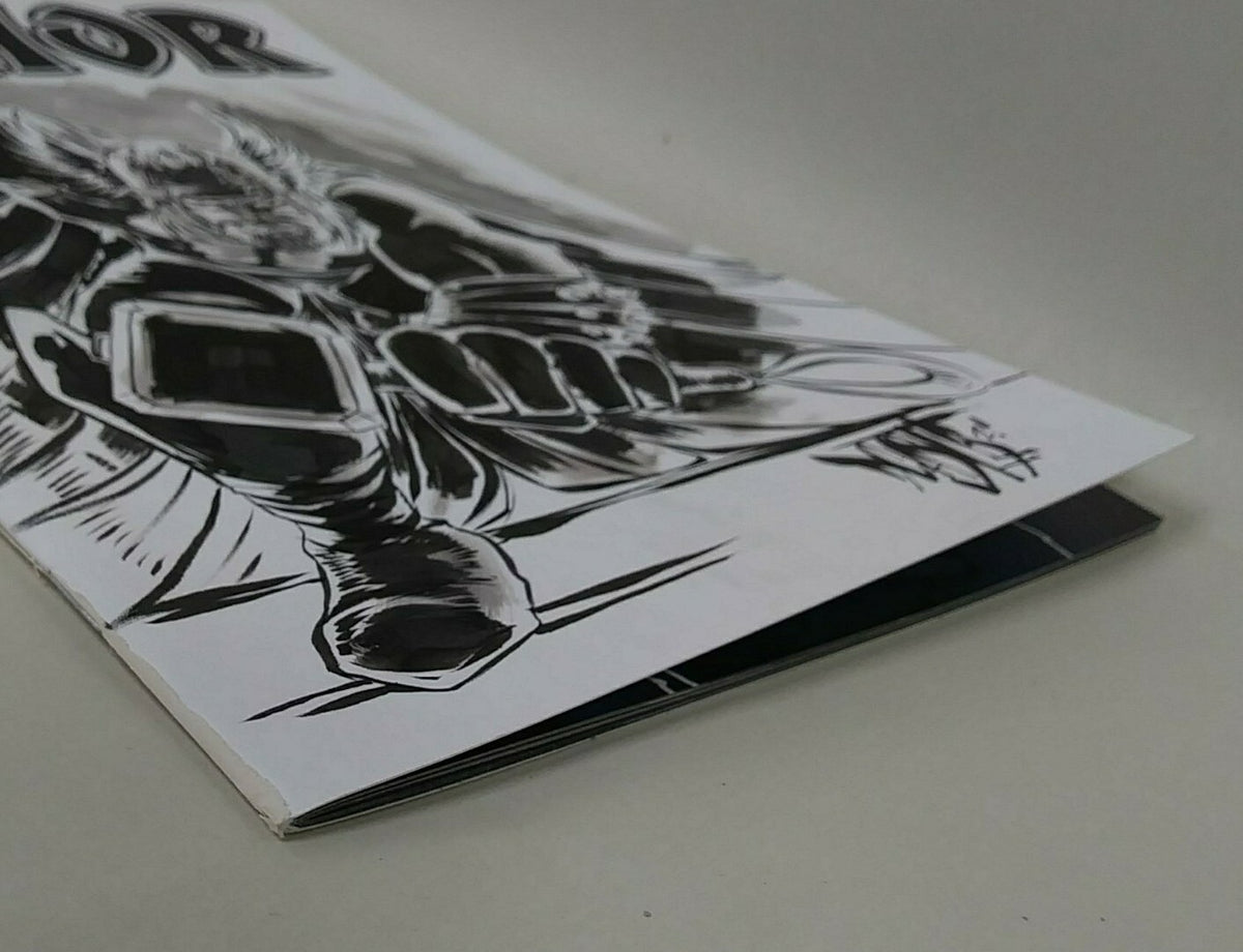 THOR #1 (2020) Marvel Sketch Cover Variant Comic W Original DCastr Art
