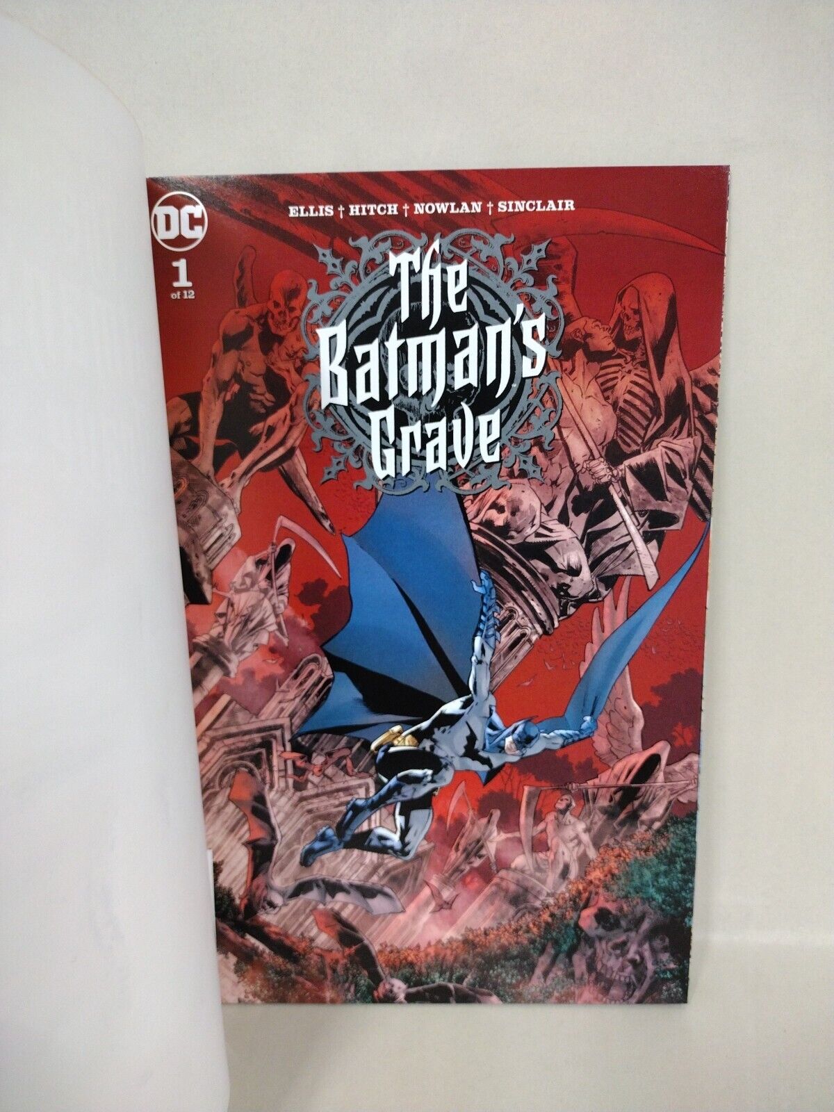 Batman's Grave #1 (2019) Blank Cover DC Comic W Original Dave Castr Zombie Art