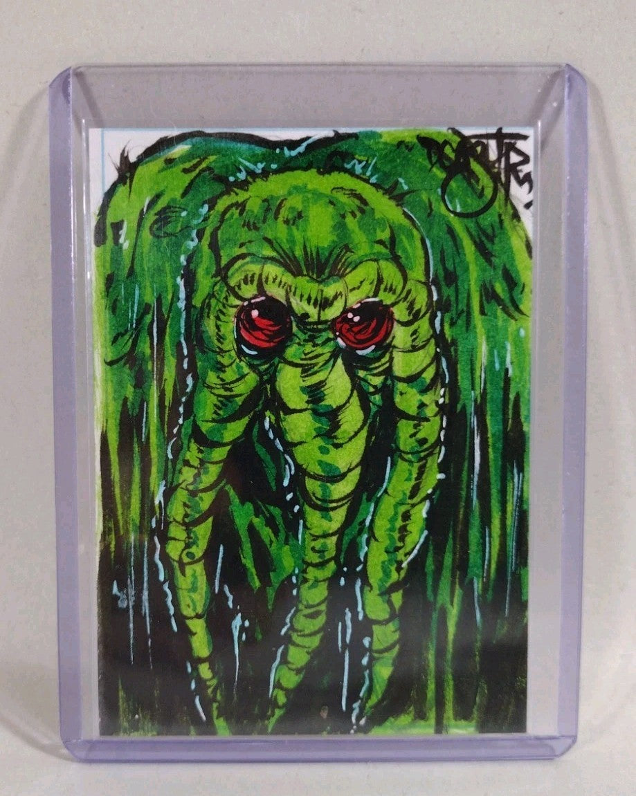 Dave Castr Crusin (2025) OAC Sketch Card W Original Marvel Man Thing Art