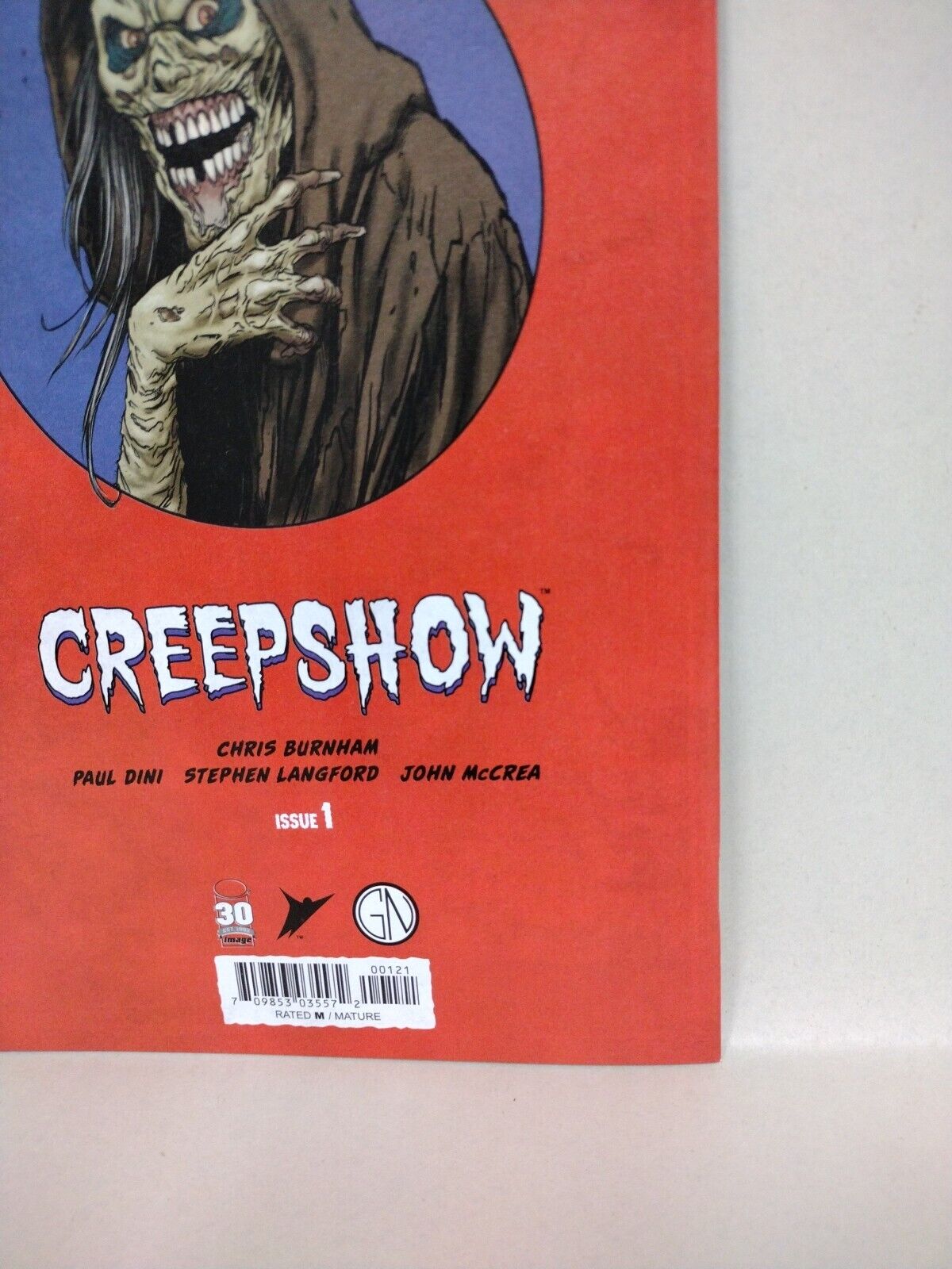 Creepshow 1 (2022) Image Comic Lot Cover A B 1:10 Ratio Variant Chris Burnham NM