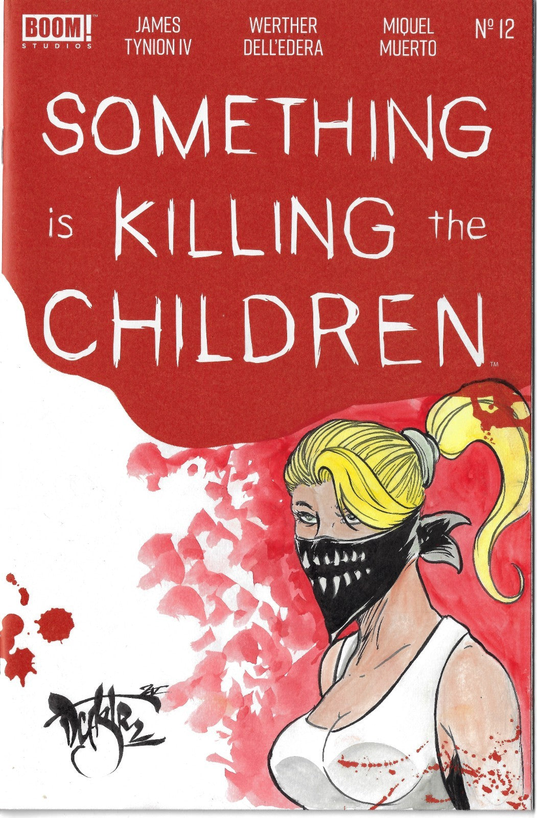 Something Is Killing The Children #12 Boom Sketch Variant W Original DCastr Art