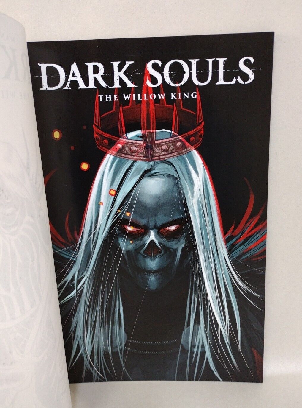 Dark Souls Willow King #1 (2024) Titan Sketch Var Comic W Original DCastr Art