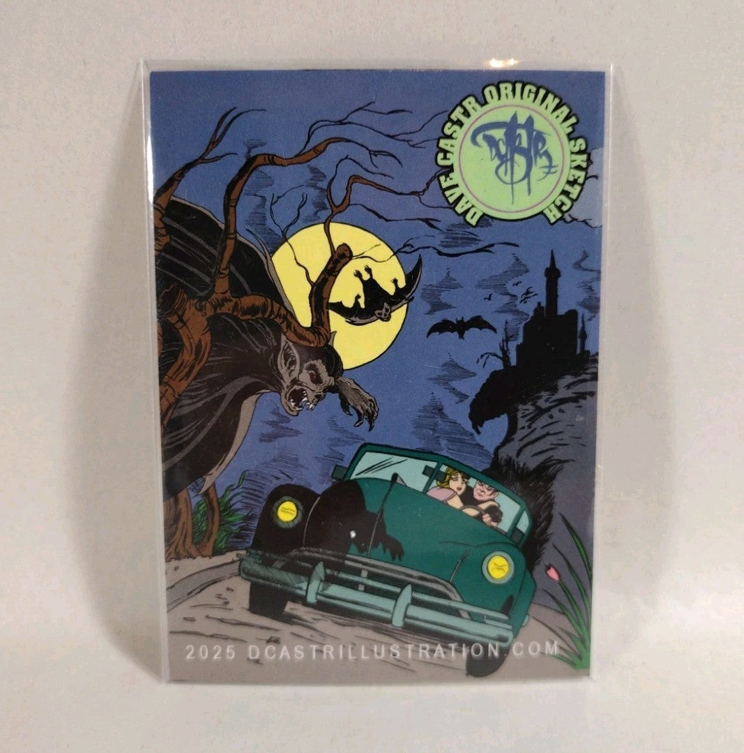 Dave Castr Crusin (2025) OAC Sketch Card W Original Invincible Mark Grayson Art
