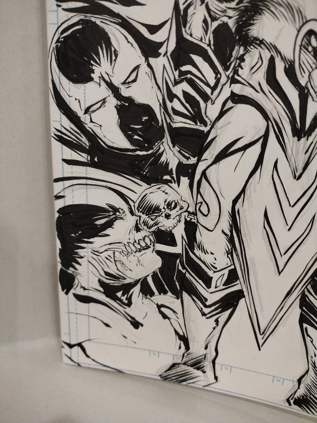 Spawn 339 (2023) Image Comic Blank Cover Variant w Original Dave Castr Art
