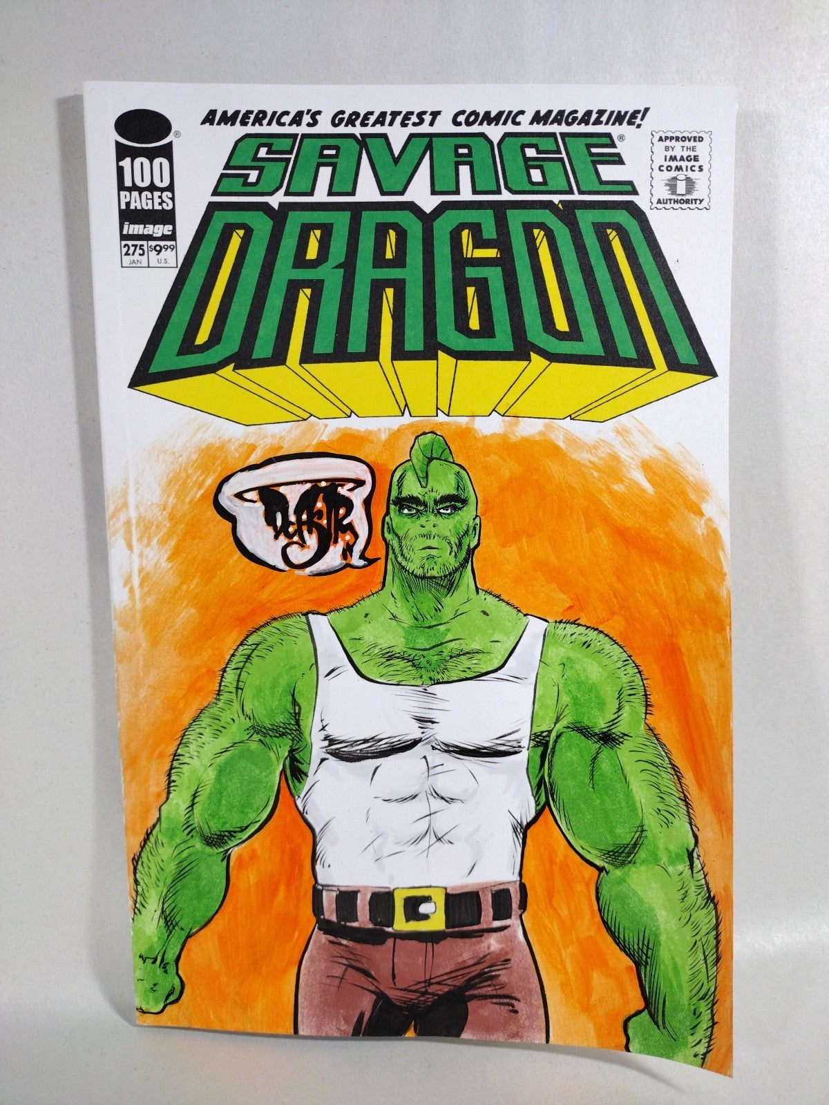 Savage Dragon #275 (2025) Image Sketch Cover Comic w Original Art DCastr
