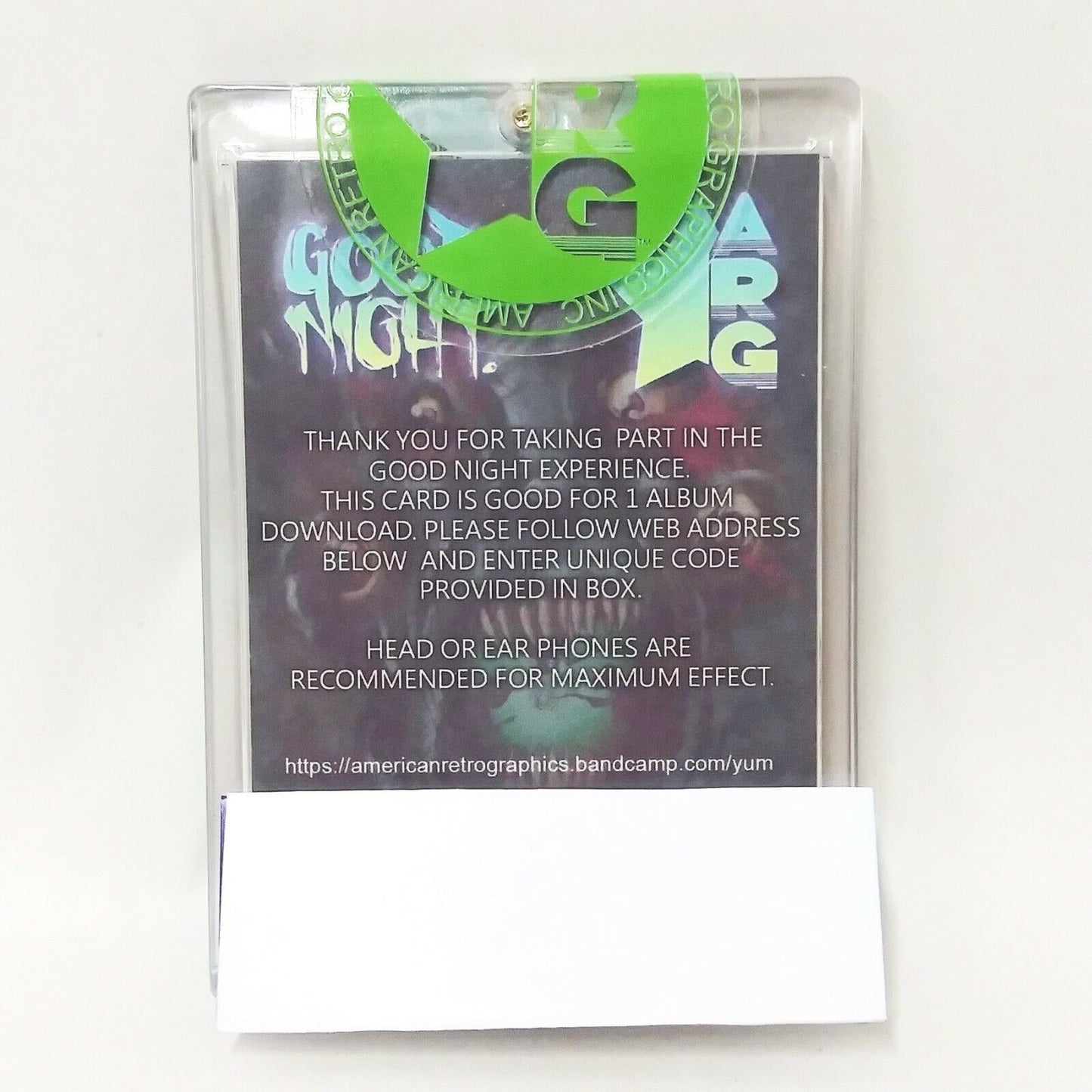 Dave Castr's Good Night: Soundtrack Redemption Card W Download Code