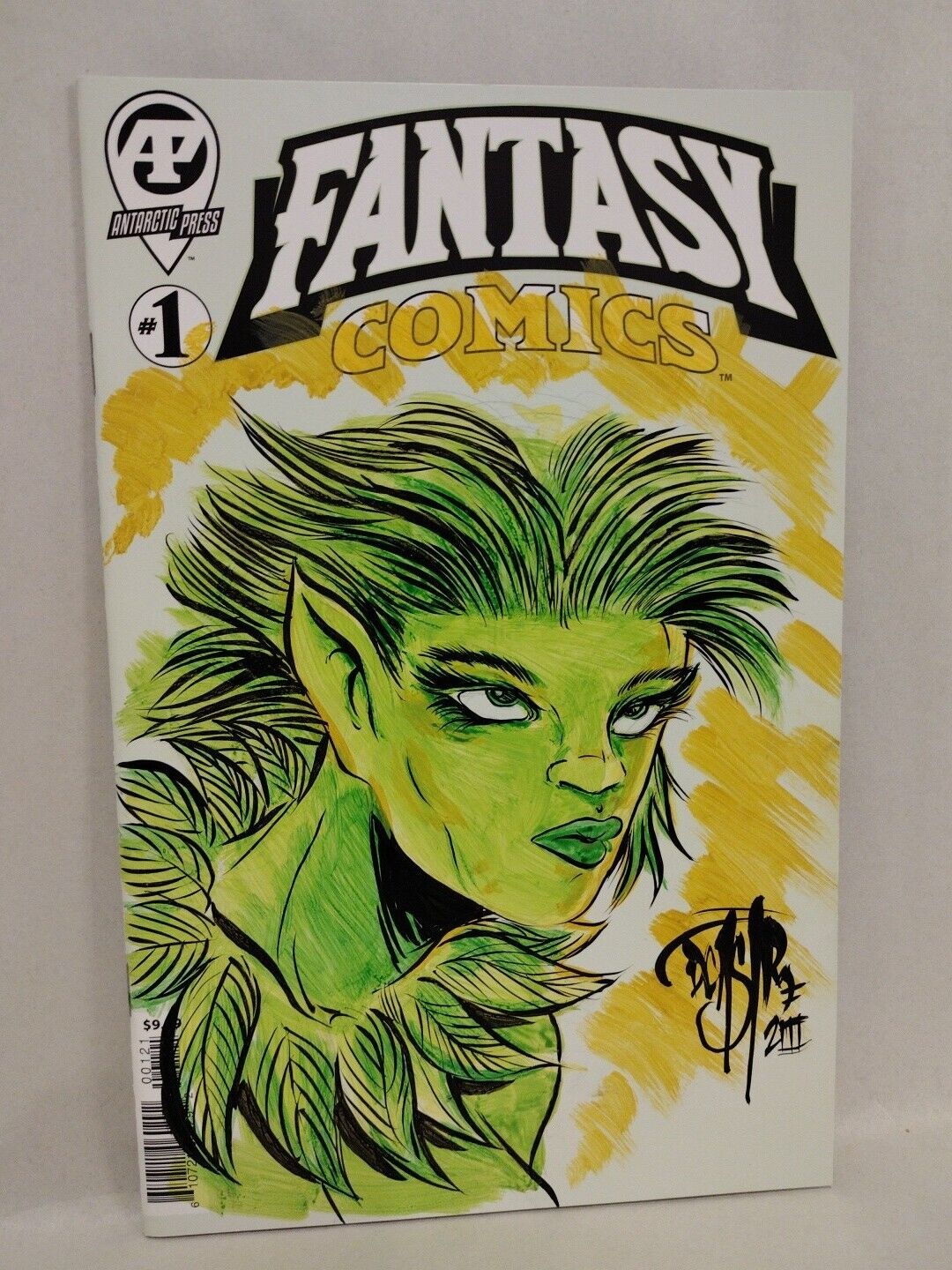 Fantasy Comics #1 (2023) Antarctic Press Blank Cover W Original Dave Castr Art