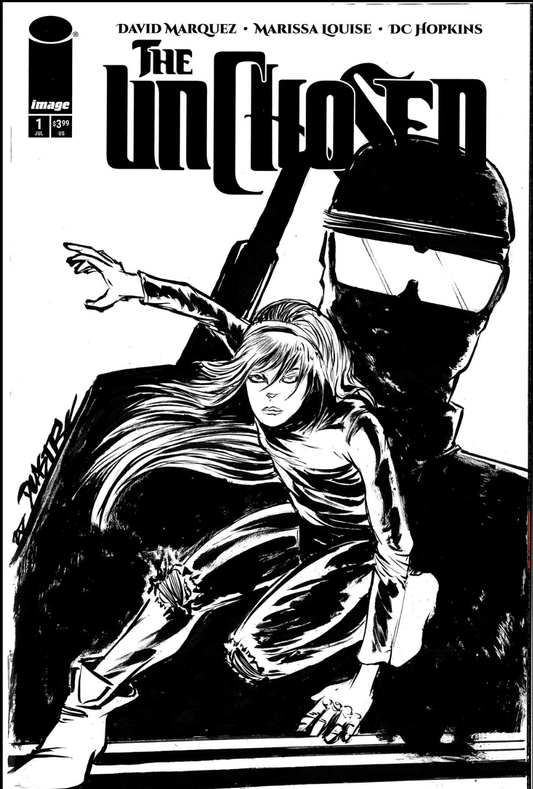 Unchosen #1 (2025) Image Comic Sketch Variant Cover W Original Dave Castr Art