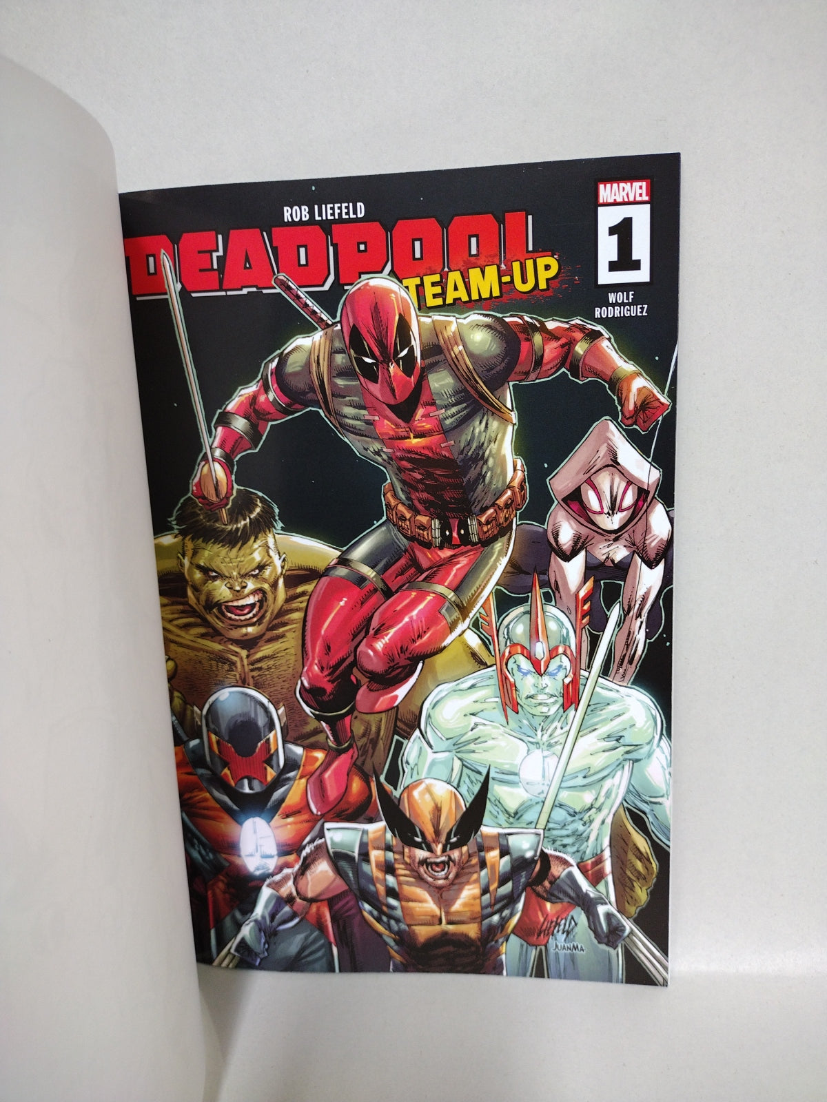 Deadpool Team-Up #1 (2024) Marvel Sketch Variant With Original Inked Art