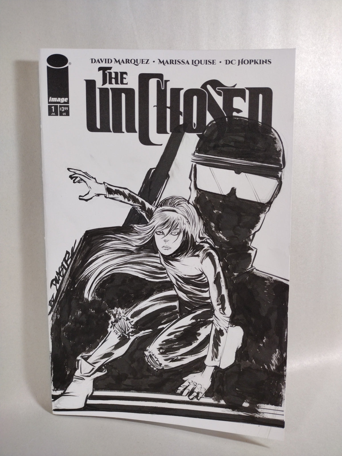 Unchosen #1 (2025) Image Comic Sketch Variant Cover W Original Dave Castr Art