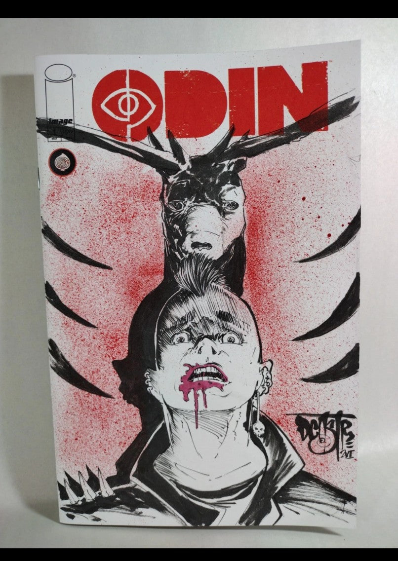 Odin #1 (2026) Image Comic Sketch Variant Cover W Original Dave Castr Art