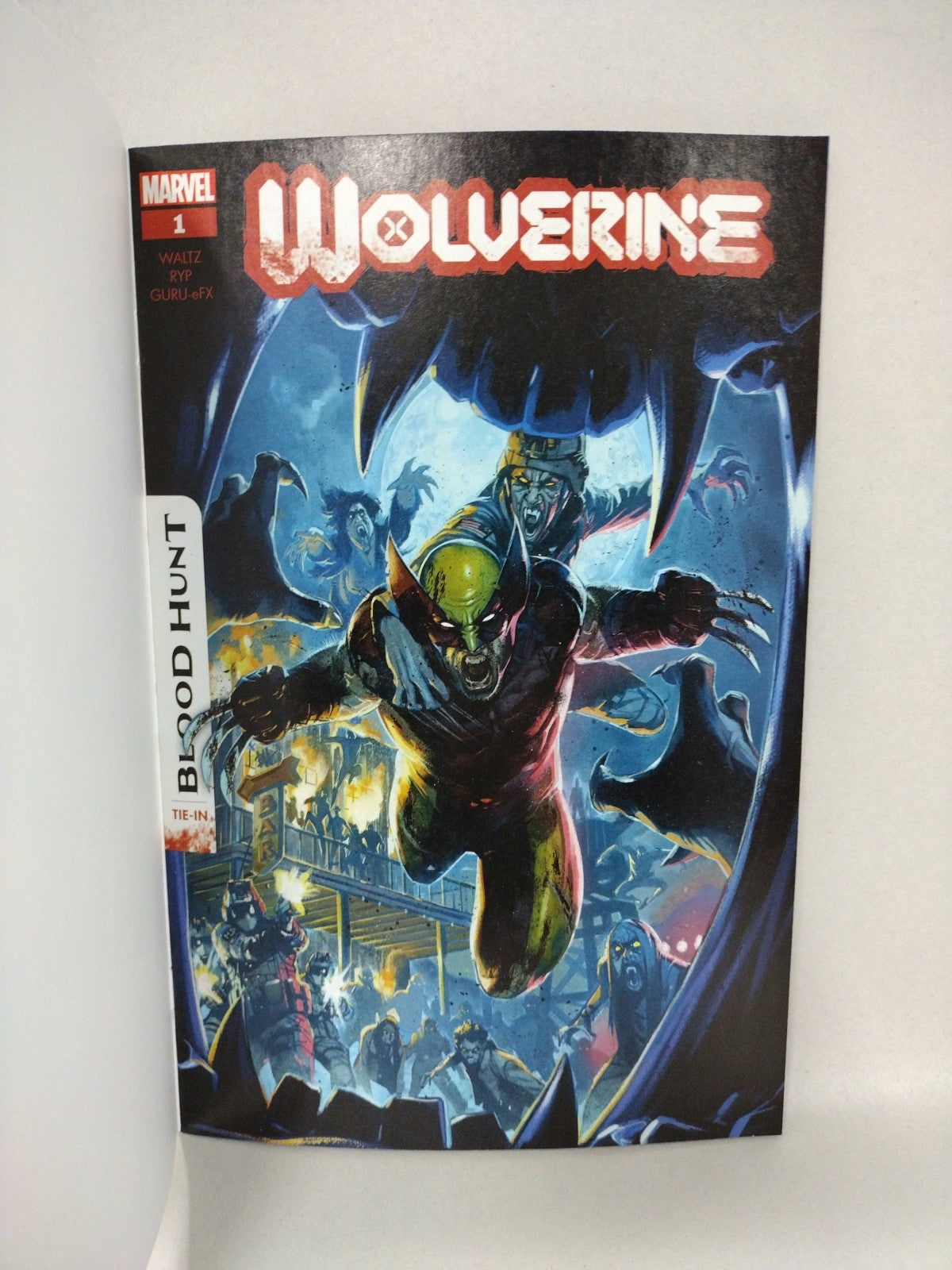 Wolverine Blood Hunt #1 (2024) Marvel Red Sketch Variant W Original DCastr Art