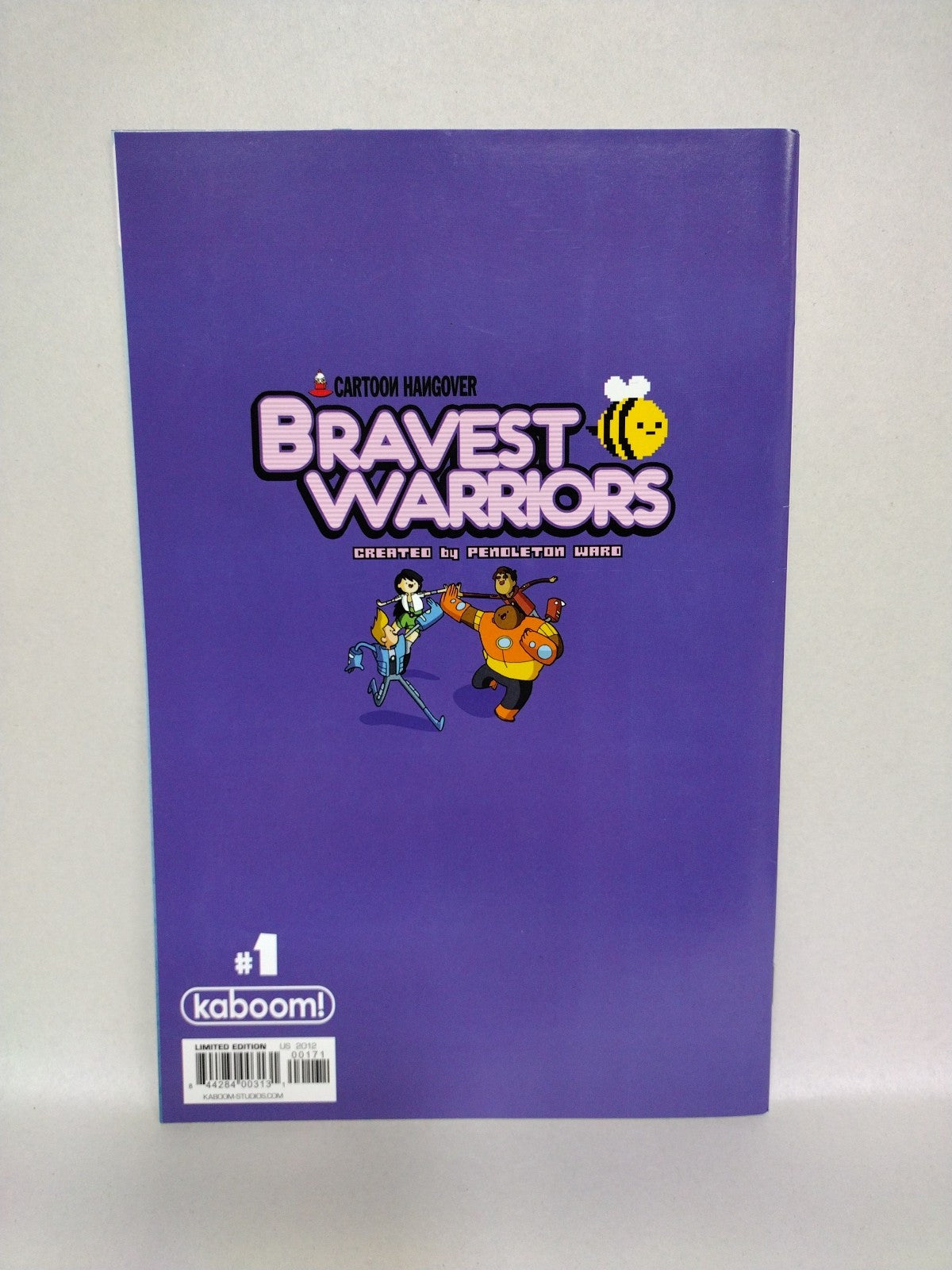 Bravest Warriors #1 (2012) Boom Comic Sketch Cover W Original Dave Castr Art