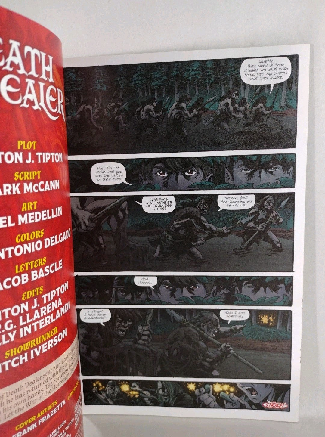Death Dealer 12 (2023) Opus Comic Sketch Cover Variant W Original Dave Castr Art