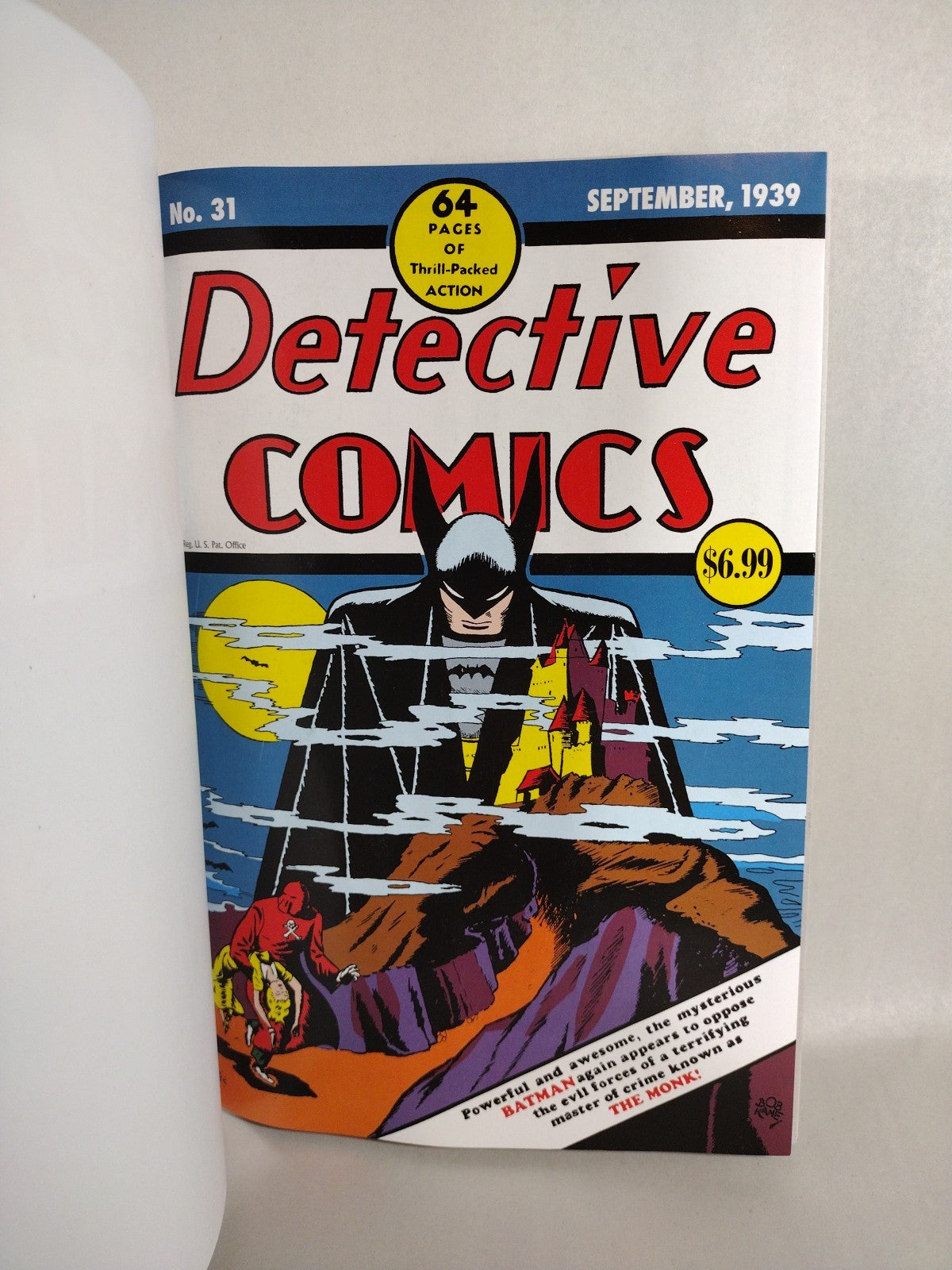 Detective Comics #31 (2024) DC Sketch Cover Variant W Original Dave Castr Art