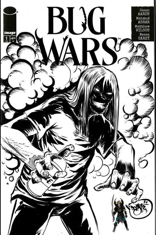 Bug Wars (2025) Image Comic Sketch Cover Variant W Original Dave Castr Art