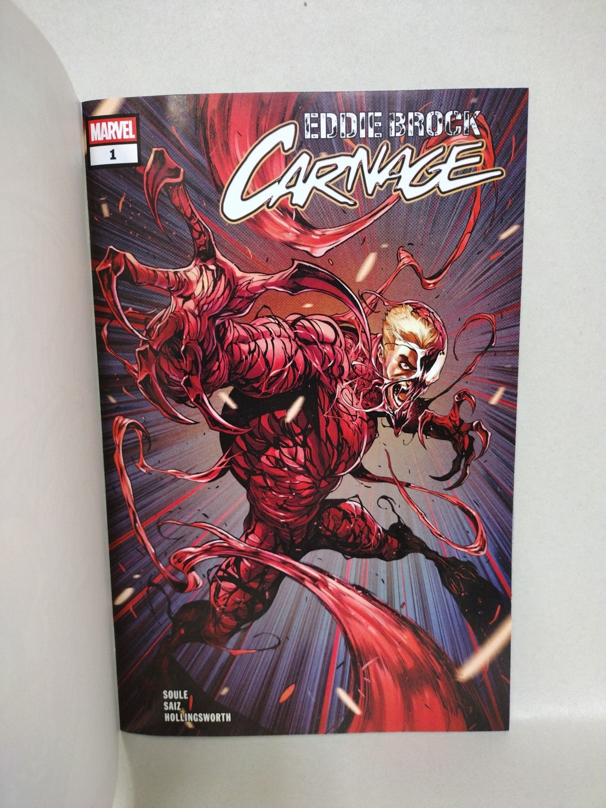 Eddie Brock Carnage #1 (2025) Marvel Sketch Cover Variant W Original DCastr Art