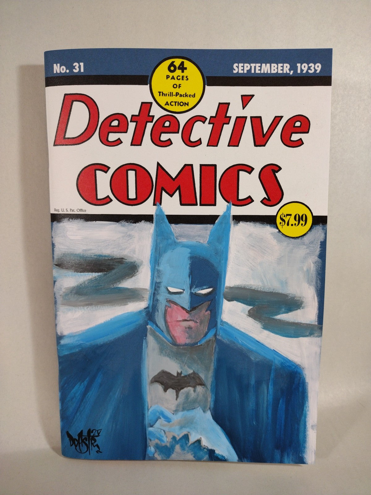 Detective Comics #31 (2024) DC Sketch Cover Variant W Original Dave Castr Art