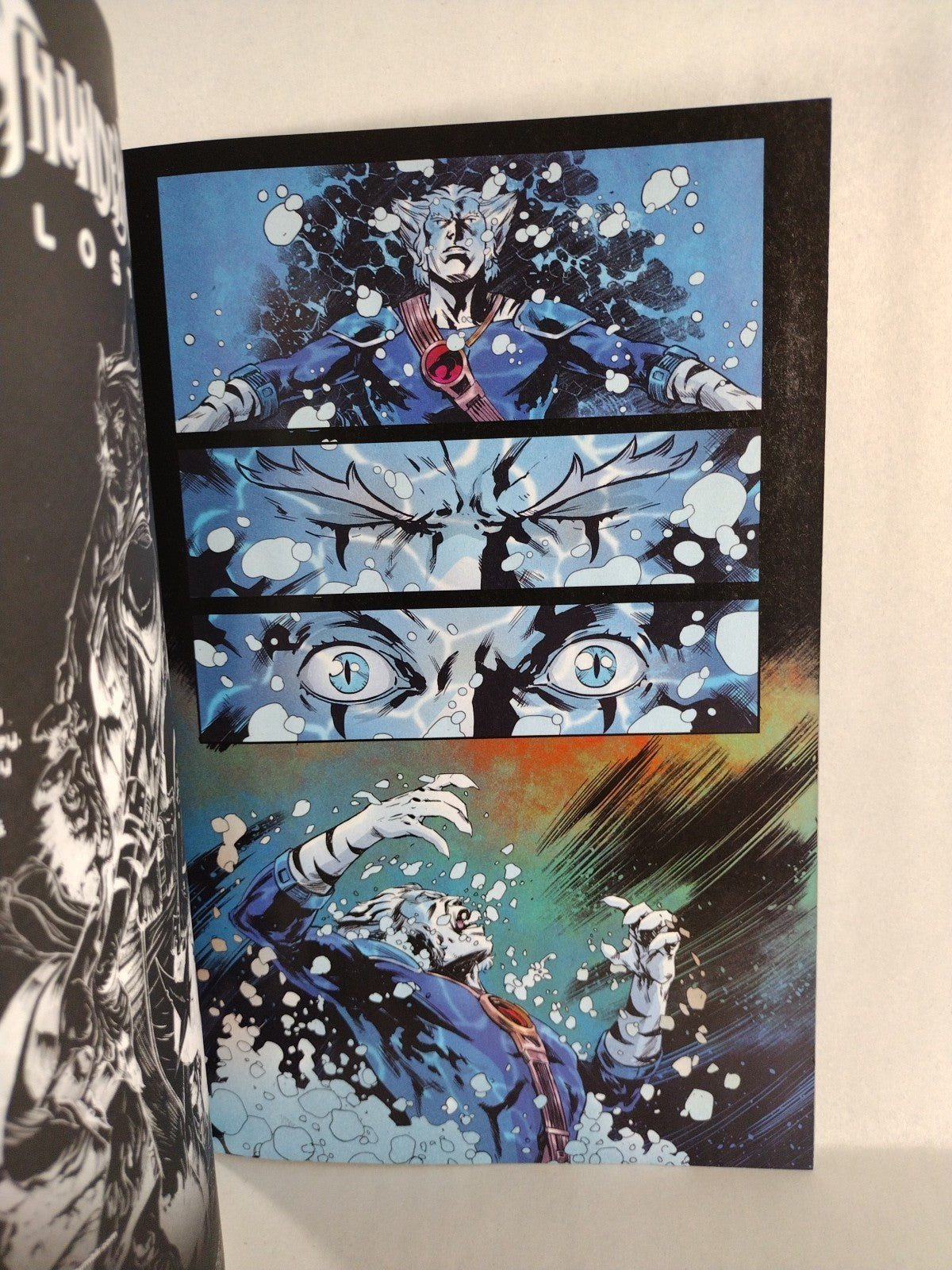 Thundercats Lost 1 (2025) Dynamite Blue Sketch Cover Comic W Original DCastr Art
